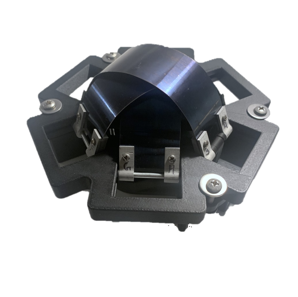 Spring steel leaf assembly