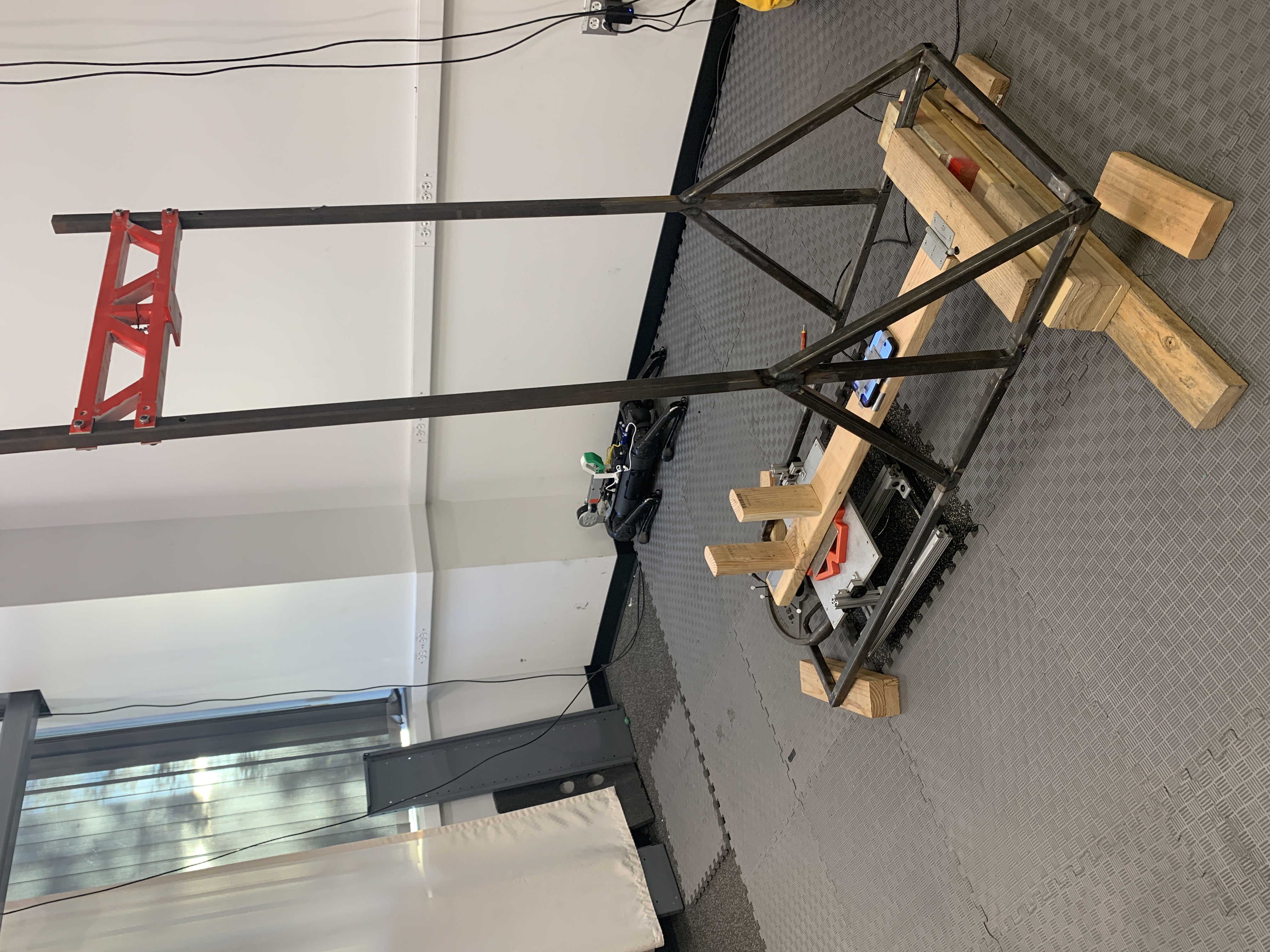 Lab setup — solenoid wiring