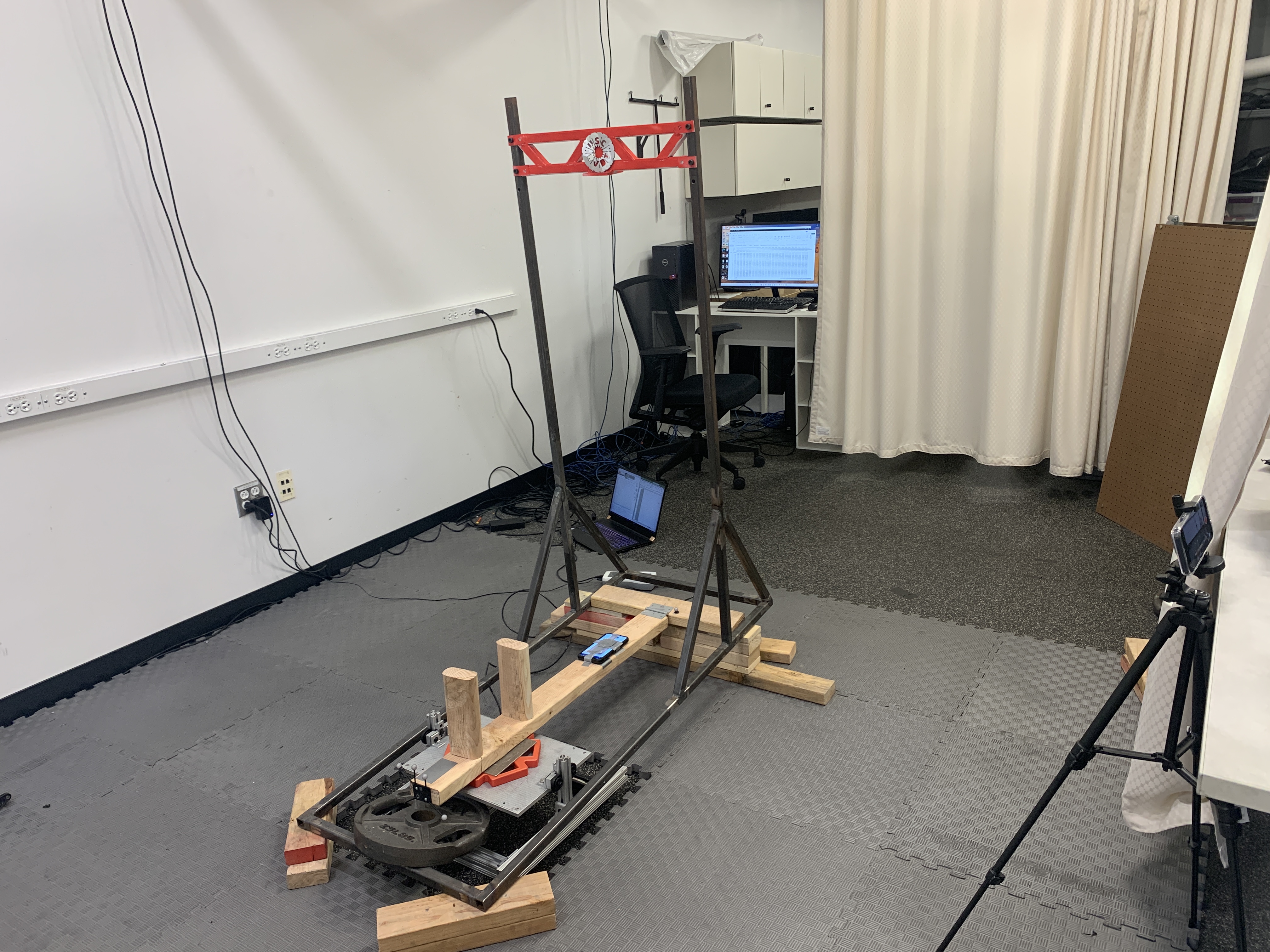 Lab setup — baseplate assembly